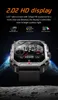 Nuovo orologio intelligente da uomo H22 IP68 Sport all'aria aperta impermeabile Super Endurance Schermo HD Cronometro Sveglia Frequenza cardiaca Ossigeno nel sangue Satm Smartwatch