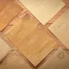 Confezione regalo Buste di carta Kraft vintage con carta da lettere Adesivi Blocco da scrivere retrò Inviti Forniture per ufficio Cancelleria scolastica