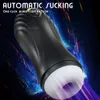 Masturateurs Mâle Masturbator Toys Automatic Sucking Masturbation Cup for Men Deep Deep Oral Vagin Aspiration Feldjob Vibrant Sex Machine 230811