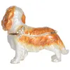 Treasured Box Jeweled King Charles Spaniel Hund emailliertes Schmuckkästchen, Schmuckkästchen, Andenkenkästchen, Haustiergeschenke2724