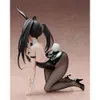 Anime Manga B-style DATE A LIVE Japanese Anime Figures Tokisaki Kurumi Bunny Girl Ver. Estatueta de ornamento de estátua de boneco de ação de pvc