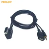 Feeldo Car Audio Music 3 5 mm Aux Cable ami MDI MMI Interfejs ładowarka USB do Audi Volkswagena adapter #6209203G