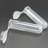 300 st 5 ml Transparetplast Centrifuge Test EP Tube med Graduate Exempelbehållare för labbtillbehör236W