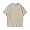 Tasarımcı Sıradan Klasik Carharttiitys Erkek Kadın Tişörtlü Carhart Yuvarlak Boyun Çiftleri T Mektup Nakış Pamuk Gömlekleri Kuzey Amerika Lüks Marka Sweatshirt W9