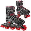 Inline-Rollschuhe OUZEY Jungen 2n1 verstellbare Quad- und Inline-Skate-Combo-Gamer-Größe 3–6 HKD230720