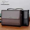 BRESCASES MANA HANDBAGS PU LÄDER MÄNS TOTS PORECHACE Business Shoulder Bag For Men Brand Laptop Bags Man Organizer For Documents 230719
