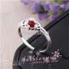 100st Sil Silver Plated Mix Style Rhinestone Crystal Rings Pit for Wedding Biranduation Party Fashion Smycken258h