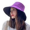 Geniş Memlu Şapkalar Kadın Güneş Şapkası Yüz Güneş Koruyucu Gölgeleme Yaz Büyük Disket Havuzu