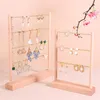 Jewelry Pouches Bags Organizer Storage Earring Display Stand Wood Sets For Women Jewellery Making Supplies Necklace Holder227o