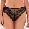 Briefs Panties Briefs Panties Sexy hollow out low waist lady thong lace transparent female lace European and American underwear wholesale panties women x0625