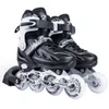 Inline Rolschaatsen Pvc Verstelbare Rolschaatsen Inline Skates Kids Knipperende Rolschaatsen Sneaker Outdoor Kinderen Skates Patins Sportschoenen Geschenken HKD230720