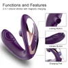 Vibratoren Klitoris-Leckvibrator für klitorale Frauen, geräuschloser Klitorisstimulator, Fernbedienung, G-Punkt-Sexspielzeug für weibliche Masturbation, 230719