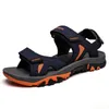 Sandaler Men Sandaler Beach och Ocean Casual Shoes Men Summer Sandals tofflor bär äkta läder Mäns vändningar 230719