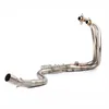 For Kawasaki Ninja300 Z300 Motorcycle Full Exhaust System Connecting Pipe Muffler Pipe Vent Tail Escape Stainless Steel302P