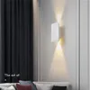 Wandleuchte LED Innen Schlafzimmer Wohnzimmer Licht Dekoration Up Down Aluminium Wandleuchte 6w Moderne Lampen