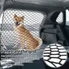 Dog Electronic Fences Car Dog Barrier Net Rear Seat Car Protection Net Reusable Foldable Car Dog Fence Universal Car Pet Isolation For Dog Supplies 230719