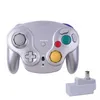 2 4GHz Wireless Controller Game Gamepad för GameCube NGC Wii Wii U Switch med Adapter 6 Färger med färgglada box288d