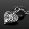 Keychains Jewelry TV The Vampire Diaries Necklace Caroline Vervain Locket Heart Pendant Vintage Accessories Choker