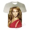 Men's T Shirts Fashion Women/Men's 3D Print Beyonce Casual T-shirts Hip Hop Tee Harajuku Styles Tops Clothing F02