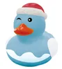 Christmas Elk Snowman Bathing Toy Swimming Duck Squealing Kneading Called Puzzle Pet Bathing Toy Enamel Duck