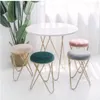 Fer Art Cosmétique Banc dressing chaise Salon Meubles Nordic Restaurant Canapé table à thé et tabouret Ins créatif pour chaussures sto263k