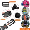 Storage Bags Luggage Straps Heavy Duty Flat Bungee Fixed For Motorbike Adjustable Buckle Packing Cargo Vehicle