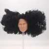 Куклы мода Royalty Homme Declan Fr White Skin Black Curly Hairs 16 Scale Uncainted Doll Head 230719