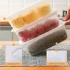 Storage Bottles Plastic Box Rectangular Translucent Packing Dustproof Durable Strong Jewelry Case Container