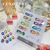 Лак для ногтей 9D Rainbow Cat Eye Gel Magnetic Hameleon Lacquer Soak от ультрафиолетового лака для Art Manicure 230719