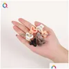 Hårtillbehör 10st/set koreanska kvinnor Small Ribbon Claw Clip Headdress Fashion Mini Color Clips Girls Bangs Hairs Claws Kid 1528-1 DHMII