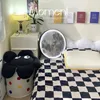 Plush Pillows Cushions 60cm Cartoon Kawaii Big Eyes Flower Cushion Pillow Black Flower Soft Chair Cushion Sofa Bedside Pillow Living Room Home Decor 230719