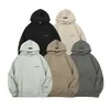 Masculino Essenteil Hoodies Camisolas Designer Mens Women Essent Moda Loose Essentail Streetwear Vestuário Essen Lovers Street Treino Terno Pretos Atacado