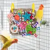 Anderer Vogelbedarf, sicheres Papageien-Schaukelspielzeug, buntes, fünfzackiges Sternkäfig-Kauspielzeug 230719