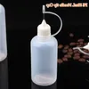 Preço de Atacado 500Pcs 5ml 10ml 15ml 20ml 30ml 50ml 100ml Translucence Plastic Needle Bottles with Needle Tips Caps LDPE Bottles Infuse Hied