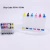 Sistema di inchiostro CISS vuoto a 6 colori T0791-T0796 con chip ARC per Epson 1400 PX700W PX800FW P50 PX830FWD A1430 Artisan 1430190B