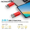 Cartões de memória USB Stick de alta velocidade tipo c USB Flash Drives Pendrive chave usb 64GB 32GB 128GB 256GB Pen Drive USB Flash Jump DrivesL231023