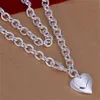 Whole - lowest Christmas gift 925 silver Necklace Bracelet set S652881