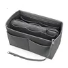 Hela filtväskan Insert Organizer Portable Cosmetic Bag Fit For Handbag Tote Olika påse Multifunktion Travel Lady Travel M3235B
