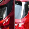 Couvercle d'habillage de décoration de fenêtre arrière de voiture en chrome ABS de haute qualité 2 pièces pour Chevrolet Equinox 2017-2018273y