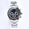 U1 Top AAA Luxury Watches For Mens andra Langlaoqinlish Panda Green Water Ghost Mechanical Daytonas Weekly Log Yacht Kangkastuoflywheel Designer Armsur