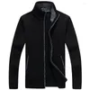 Hommes chandails 2023 automne hiver pull manteau fausse fourrure laine vestes hommes fermeture éclair tricoté épais chaud tricots décontractés Cardigan