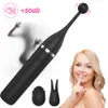 Vibrators Vrouwelijke Clitoris 3 Caps Vervangbare Vibrator Gspot Masturbatie Massage Seksspeeltje Geschikt voor Koppels Volwassen Producten 230719