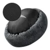 penne per canili Pet Dog Bed Confortevole Donut Cuddler Round Dog Kennel Ultra Soft Washable Dog and Cat Cushion Bed Winter Warm Sofa vendita 230719