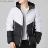 Herrarna ner Parkas Mens Down Coats Sportswear Clothes Casual Cotton Sports Fitness Training Clothes Christmas Z230721