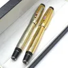 Topp högkvalitativa bohemier Black Rollerball Pen Classic Fountain Pens Writing Office School Supplies With Diamond and Serie Number343J