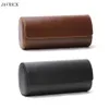 Slots Watch Roll Travel Case Portable Leather Storage Box Slid In Out Bijoux Pochettes Bags260I