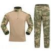 Racing Sets Outdoor Tactical Sports G2 Blended Cotton Polyester Durable Russian Camo Frog Suit Set