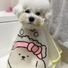 Ropa para perros, corte de pelo para gatos, capa esmerilada transparente, marcas de lágrimas, cuidado Facial, bonito mono de tela impermeable, herramienta para mascotas