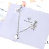 Oorknopjes Love Angel Wing Earring Pearl Star Cupido Clip Chain Sieraden Romantisch Leuk Eenvoudig voor vrouwen