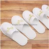 Party Favor New Favors And Gifts Bride Slippers Bridesmaid Personalized Gift For Guests Souvenir Event Favors1 Drop Delivery Home Ga Dhyna